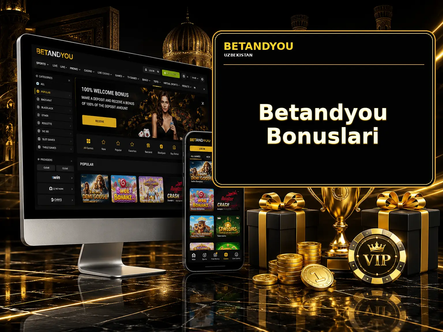 Betandyou Bonuslari: Yangi va Faol O'yinchilar Uchun Nima Mavjud